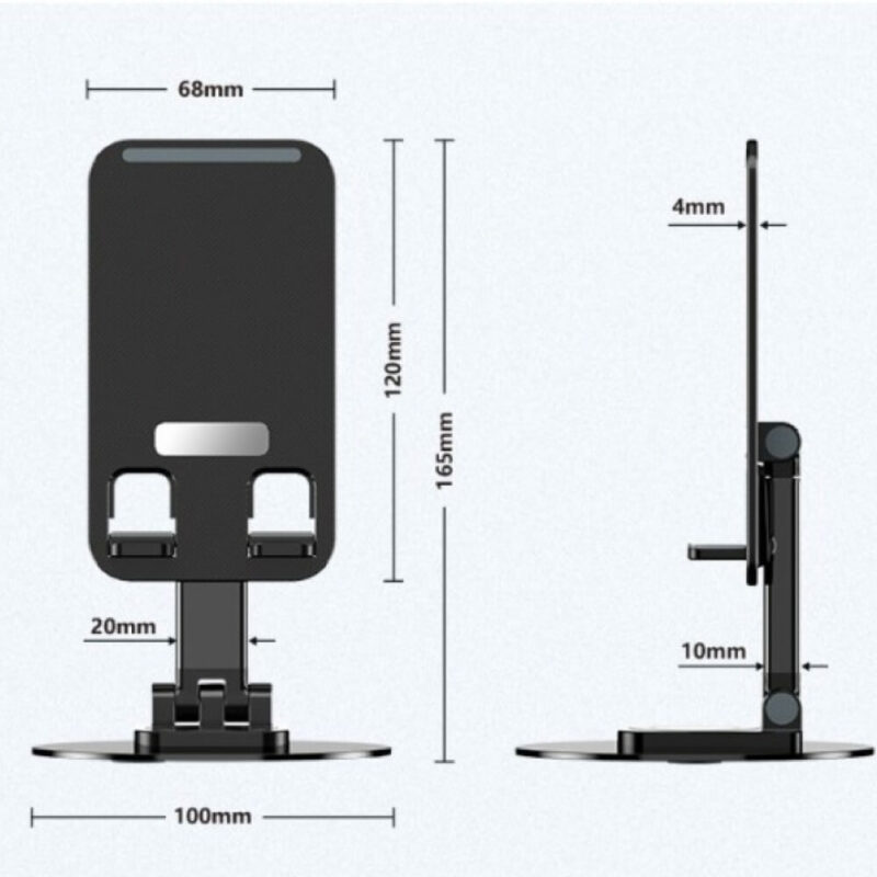 8518 katlanabilir telefon tablet tutucu stand