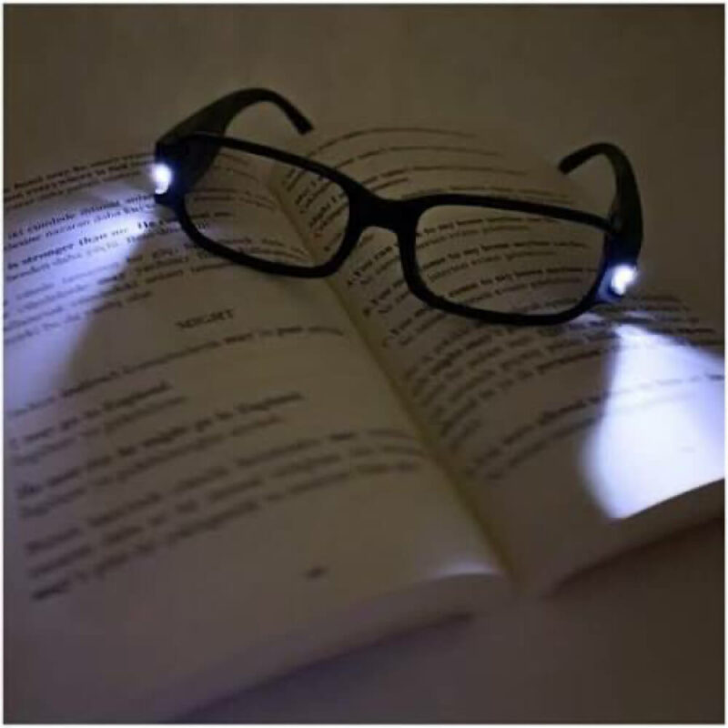 8223 led işıklı kitap okuma gözlüğü