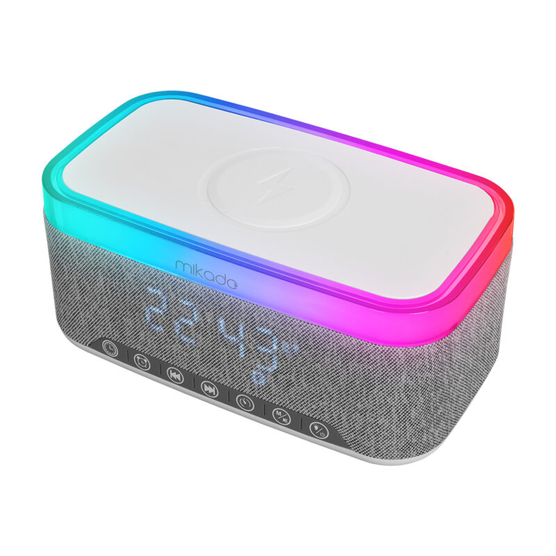 8023 gece lambası Özellikli alarmlı saat speaker