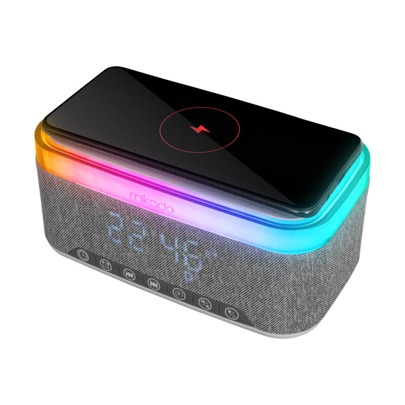 8023 gece lambası Özellikli alarmlı saat speaker