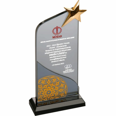 6810 kristal plaket 15 x 25 cm (kopya)