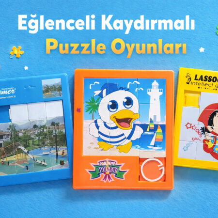 3604 kaydırmalı plastik puzzle