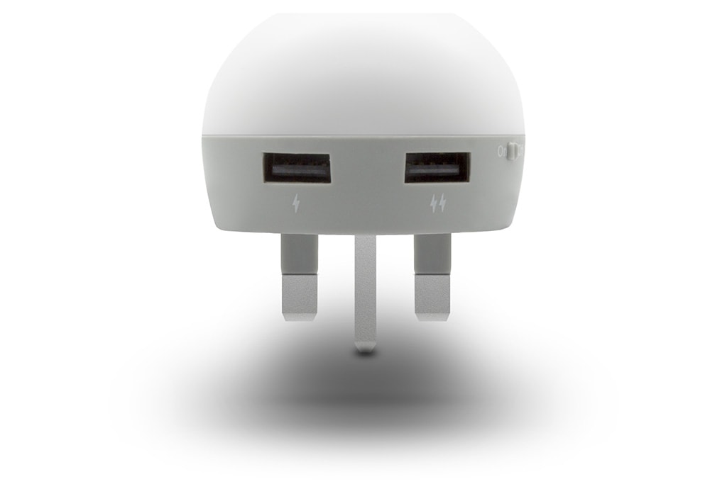 8561 gece lambalı usb Şarj cihazı