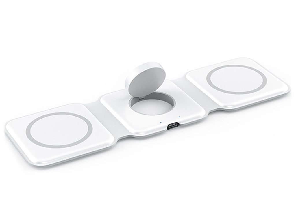 5814 katlanabilir manyetik Çoklu kablosuz Şarj standı